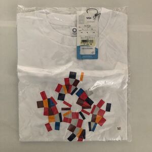 【送料無料ラスト1】東京オリンピック TOKYO2020 新品タグ付き Tシャツ 1枚 サイズＭ 定価3500円 白赤