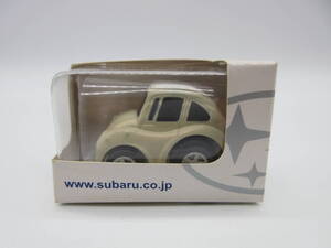 スバル　ディーラー特注品　非売品　チョロＱ　プルバックカー　ミニカー　SUBARU360　ベージュ