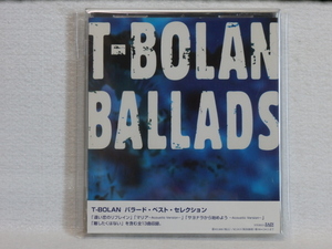 ＜新品同様＞　T-BOLAN　 /　BALLADS　バラード・ベスト・セレクション　　帯付　　国内正規セル版