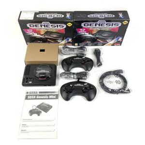 SEGA GAMES セガ MK-16000-40 SEGA Genesis Mini ゲーム機本体 元箱/コントローラー他セット＊未使用品