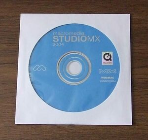 Macromedia STUDIO MX 2004 日本語版 Win/Mac ディスクのみ