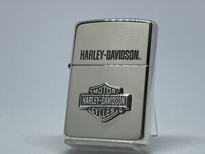 送料無料 ZIPPO[ジッポー]スターリングシルバー HARLEY-DAVIDSON(ハーレーダビッドソン)HDP-バー＆シールド