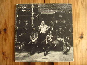 オリジナル / The Allman Brothers Band オールマンブラザーズバンド At Fillmore East / Capricorn Records / SD 2-802 / US盤 / 2LP