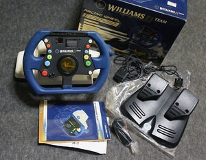 ■JOYTECHコントローラー WILLIAMS F1 TEAM RACING WHEEL 