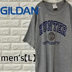 【GILDAN ギルダン】半袖Tシャツ【メンズL】グレー　F136