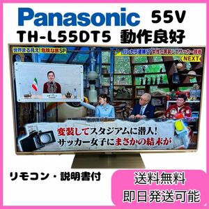 パナソニック 55型デジタルハイビジョン液晶テレビ ビエラ TH-L55DT5