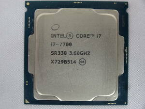 ★Intel /CPU Core i7-7700 3.60GHz 起動確認済み★