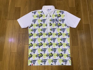 FILA GOLF/フィラゴルフ 速乾 半袖ポロシャツ M