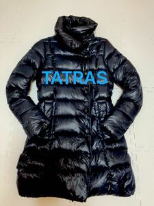 TATRAS タトラス)● 美品●人気ダウンコート●ネイビー●サイズ1 Sサイズ