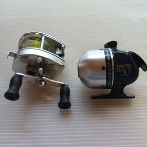 ☆　シマノ SHIMANO Bantam300 リール　釣り　2個まとめて　動作未確認　ジャンク　☆