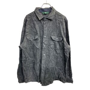 WOOLRICH フリースジャケット XLサイズ ウールリッチ スナップボタン グレー 古着卸 アメリカ仕入 t2411-3906