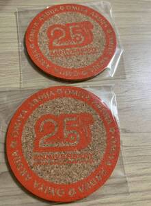 大宮アルディージャ 25周年記念 コースター 非売品 2個セット