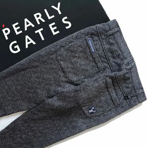 【送料無料】パーリーゲイツ　ツイード　　冬物　暖パン　レディース　ゴルフ　ジョガーパンツ　M Pearly Gates ズボン　GOLF 1