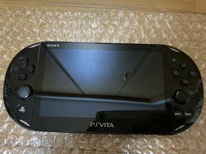 即決! PlayStation PS Vita Wi-Fiモデル PCH-2000 本体 ブラック