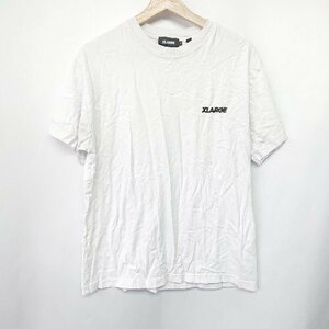 ◇ X-LARGE エクストララージ 半袖 Tシャツ サイズM ホワイト系 メンズ E