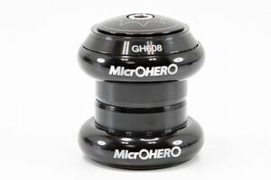 【即納】MicrOHERO OS アヘッドヘッドセット GH-608 1_1/8x34x30 34mm 軽量　アルミ合金　ブラック