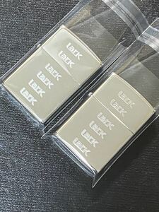 zippo ラーク 限定品 2点セット 希少モデル 2009年製 Lark silver シルバーインナー 2009年製