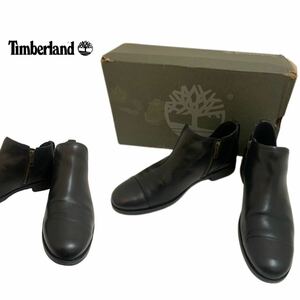 Timberland ティンバーランド SOMERS FALLS ANKLE BOOT BLACK FULL GRAIN サイドジップ アンクルレザーブーツ ショートブーツ 7 アーカイブ