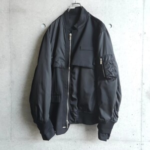 Sacai dior ChristianDior ボンバージャケット MA1 テーラード ドッキング ミックス ディオール サカイ ジャケット アウター コート