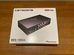 未使用 カロッツェリア DEQ-1000A デジタルプロセッサー