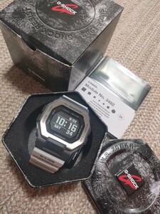 新品 定価27500 G-SHOCK G-LIDE GBX-100TT-8DR ブラック コンビカラー Bluetooth対応 CASIO カシオ 未使用 腕時計