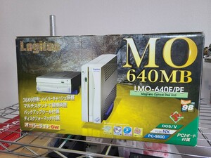 IFC-SCD Logitec ロジテック 640MB SCSI2インターフェースカード　 MOドライブ LMO-640E