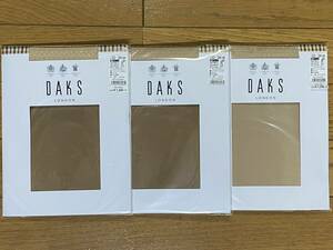 DAKS ダックス　オペイクサポートストッキング　ガーターゴム付　ベージュ系　22〜24cm