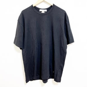 コムデギャルソンシャツ COMMEdesGARCONS SHIRT 半袖Tシャツ サイズL FM-T021 - 黒 メンズ コットン/クルーネック 美品 トップス