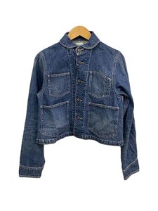 RhodolirioN◆24SS/Short Coverall-Denim/Gジャン/1/コットン/IDG/NQ844