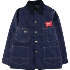 古着 70~80年代 オシュコシュ Osh kosh バットダイ デニムカバーオール USA製 メンズM相当 ヴィンテージ/eaa511080