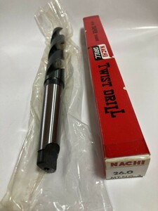 ★　新品　未使用　★　ナチ　テーパーシャンクドリル　　Φ２6　　MT　No ３　　１本