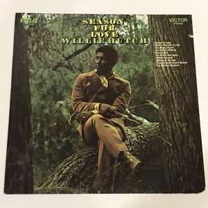 希少NM美品”初回深溝DGラベル”USオリジナル盤 WILLIE HUTCH / SEASON FOR LOVE on RCA US ORIGINAL PRESS NEAR MINT RARE SOUL ネタ