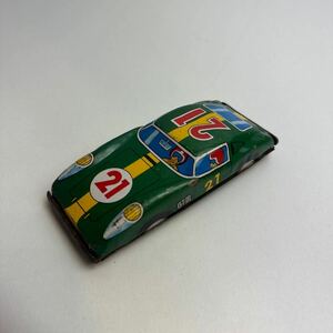 昭和レトロ ブリキ ビンテージ ミニカー 当時物 おもちゃ 玩具 レトロ 自動車 レーシングカー　