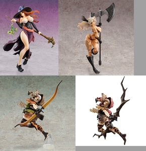 メガハウス ドラゴンズクラウン フィギュア全４種 未開封 ソーサレス アマゾン エルフ