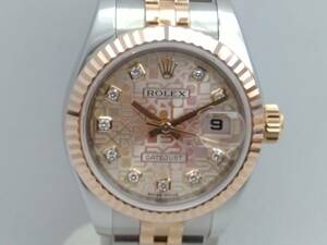 ROLEX　ロレックス／デイトジャスト 10Pダイヤ 179171／V231532 箱説明書ギャランティカード　自動巻き 店舗受取可