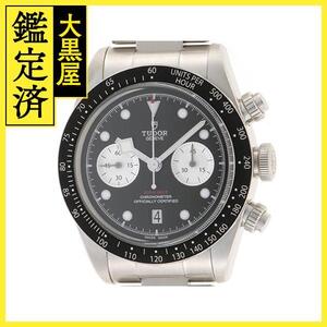 2024年12月並行品 TUDOR チューダー メンズ オートマチック ブラックベイクロノ M79360N-0001　ブラック文字盤 SS【472】