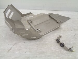 F650GS K72 F700GS K70 F800GS K75 08-17 BMW 純正 オプション アルミ スキッドプレート アンダーガード アンダーカバー 良品【F364】