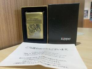 未使用 希少【ZIPPO GOLDEN BAT 1996年製 Since 1906 オイルライター 1937 レプリカ】ジッポ ジッポー ゴールデンバット 懸賞 デッドストッ