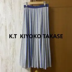 K.T  KIYOKO TAKASE  プリーツスカート