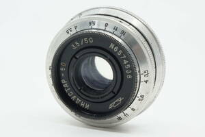 INDUSTAR-50 インダスター 50mm F3.5 M39マウント ソビエト KMZ ロシア USSR ロシアンレンズ