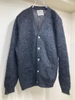 黒モヘア★50～60s vintage mohair cardigan alps