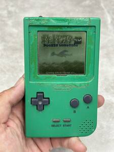 １　ゲームボーイポケット本体（MGB-001/グリーン） ゲームボーイ ＧＢ　ポケットモンスター銀