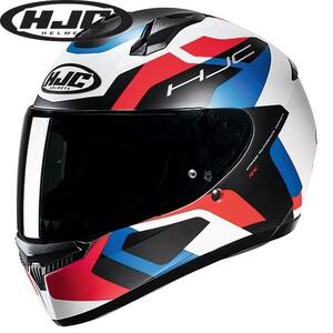 HJC ヘルメット HJH233 C10 ティンス カラー:BLACK/RED/BLUE(MC21SF) サイズ:S