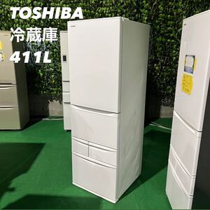 TOSHIBA 冷蔵庫 GR-U41GK 411L 2022年製 家電 A038