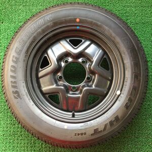 【164】★美品★スズキ ジムニー用 純正スチールセット16x5.5J+22 139-5H 中古品1本