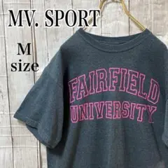 MV. SPORT フェアフィールド 大学 カレッジロゴ Tシャツ ユニセックス