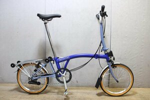 キャリア付!!■BROMPTON ブロンプトン C-LINE EXPLORE 2X3S スポットカラー 16インチ 折畳ミニベロ 2022年モデル 超美品