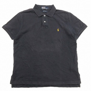 ポロ バイ ラルフローレン Polo by Ralph Lauren 鹿の子 ポロシャツ 半袖 ポニー ロゴ 刺繍 コットン ジャージー生地 CUSTOM FIT ♪8