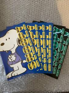 A80）サンリオノート　SNOOPY 絵柄違い　5冊　2冊　計7冊　　PEANUTS