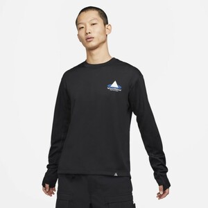 NIKE (ナイキ) - Men ACG アウトドア オールコンディションズギア ドライロングスリーブTシャツ Sサイズ 黒色 (タグ付き新品未使用品)